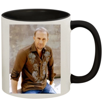 Kevin Costner 11oz Colored Inner & Handle Mug