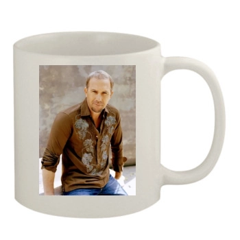 Kevin Costner 11oz White Mug