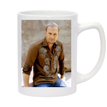 Kevin Costner 14oz White Statesman Mug