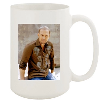 Kevin Costner 15oz White Mug