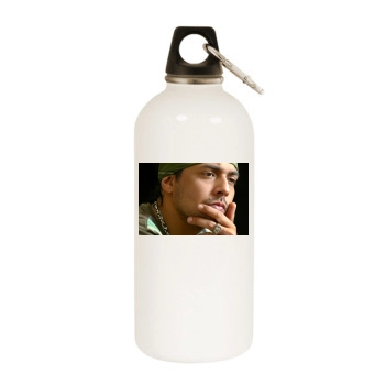 Sean Paul White Water Bottle With Carabiner