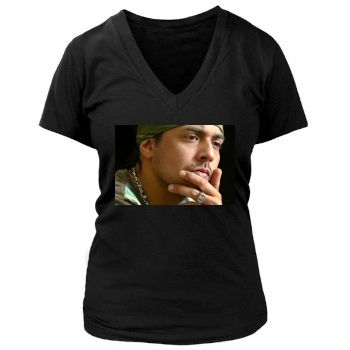 Sean Paul Women's Deep V-Neck TShirt