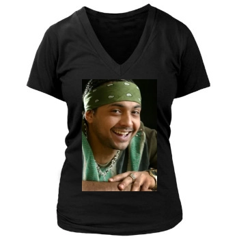 Sean Paul Women's Deep V-Neck TShirt