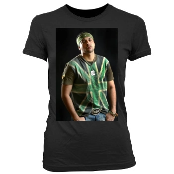 Sean Paul Women's Junior Cut Crewneck T-Shirt