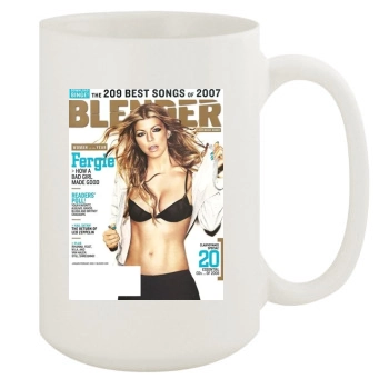 Fergie 15oz White Mug