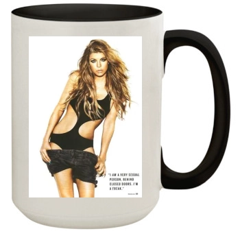 Fergie 15oz Colored Inner & Handle Mug