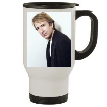 Alan Rickman Stainless Steel Travel Mug