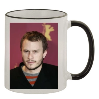 Heath Ledger 11oz Colored Rim & Handle Mug