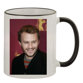 Heath Ledger 11oz Colored Rim & Handle Mug