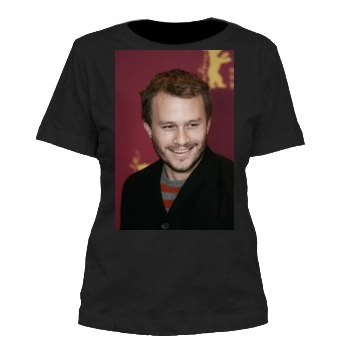 Heath Ledger Women's Cut T-Shirt