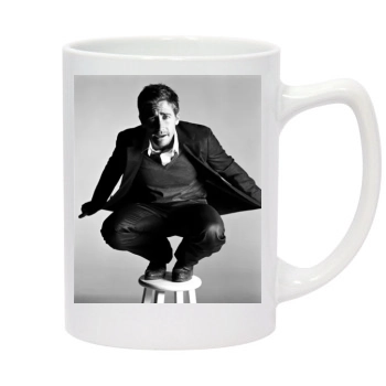 Jake Gyllenhaal 14oz White Statesman Mug