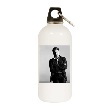 Jake Gyllenhaal White Water Bottle With Carabiner