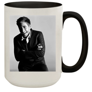 Jake Gyllenhaal 15oz Colored Inner & Handle Mug