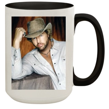 Toby Keith 15oz Colored Inner & Handle Mug