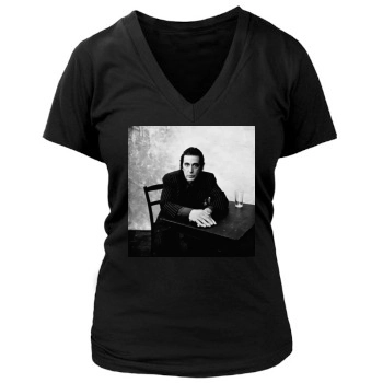 Al Pacino Women's Deep V-Neck TShirt