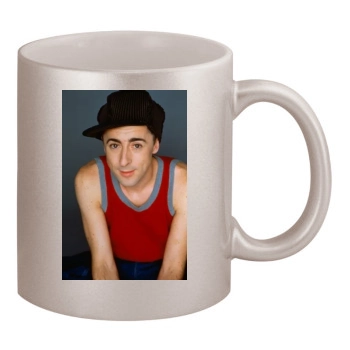 Alan Cumming 11oz Metallic Silver Mug