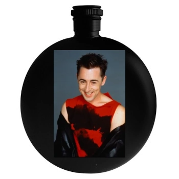 Alan Cumming Round Flask