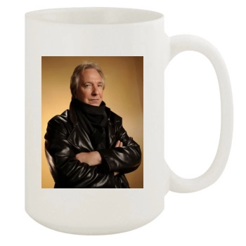 Alan Rickman 15oz White Mug