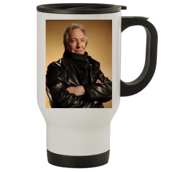 Alan Rickman Stainless Steel Travel Mug