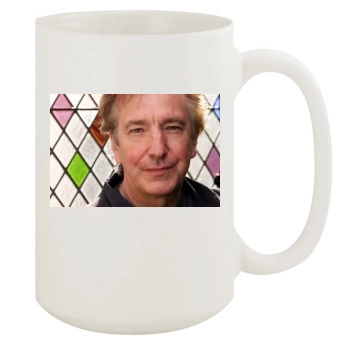 Alan Rickman 15oz White Mug