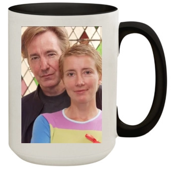 Alan Rickman 15oz Colored Inner & Handle Mug