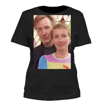 Alan Rickman Women's Cut T-Shirt