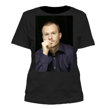 Heath Ledger Women's Cut T-Shirt