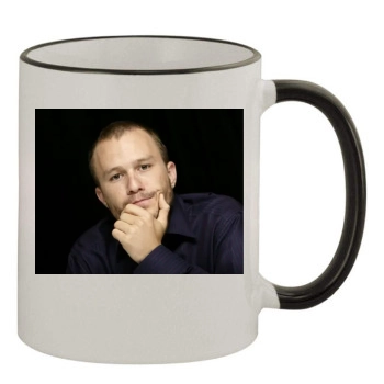 Heath Ledger 11oz Colored Rim & Handle Mug