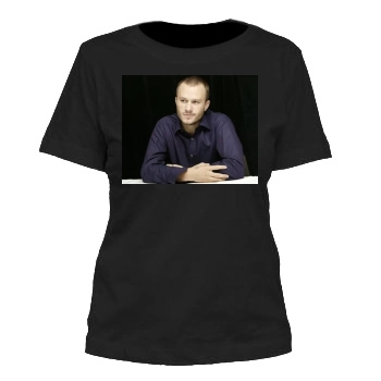 Heath Ledger Women's Cut T-Shirt