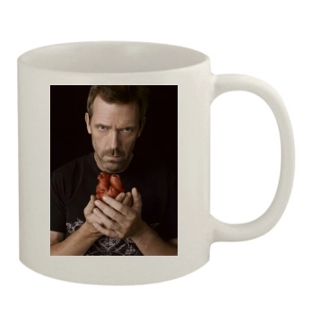 Hugh Laurie 11oz White Mug