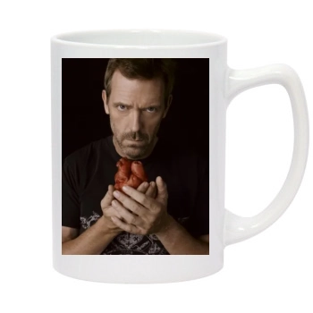 Hugh Laurie 14oz White Statesman Mug