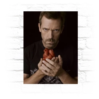 Hugh Laurie Metal Wall Art