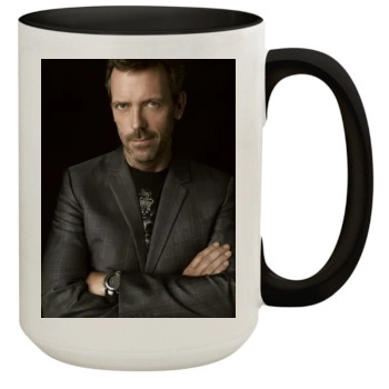 Hugh Laurie 15oz Colored Inner & Handle Mug