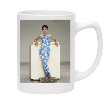 Halle Berry 14oz White Statesman Mug