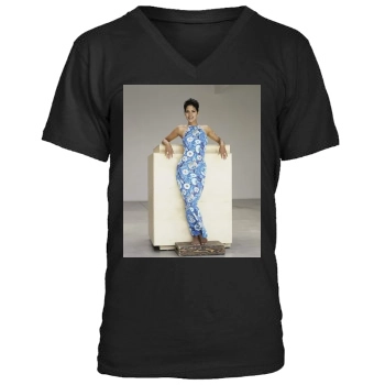 Halle Berry Men's V-Neck T-Shirt