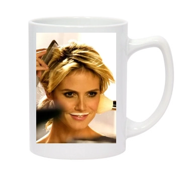 Heidi Klum 14oz White Statesman Mug