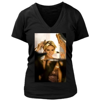 Heidi Klum Women's Deep V-Neck TShirt