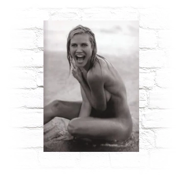 Heidi Klum Metal Wall Art