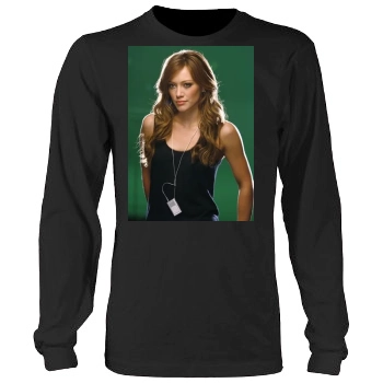 Hilary Duff Men's Heavy Long Sleeve TShirt