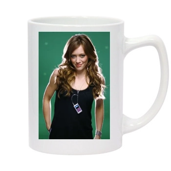 Hilary Duff 14oz White Statesman Mug