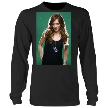 Hilary Duff Men's Heavy Long Sleeve TShirt