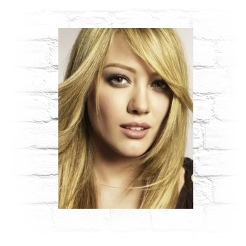 Hilary Duff Metal Wall Art