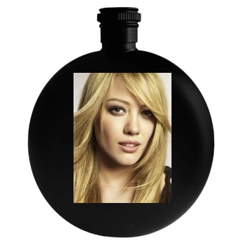 Hilary Duff Round Flask