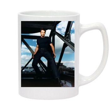 Hugh Jackman 14oz White Statesman Mug