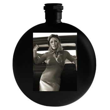 Hilary Duff Round Flask