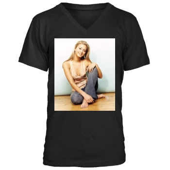 Holly Valance Men's V-Neck T-Shirt