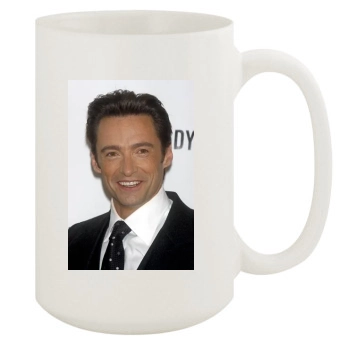 Hugh Jackman 15oz White Mug