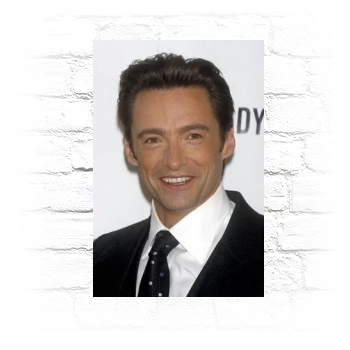 Hugh Jackman Metal Wall Art