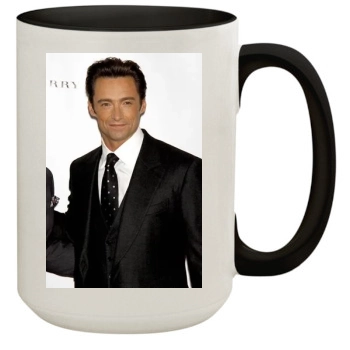 Hugh Jackman 15oz Colored Inner & Handle Mug