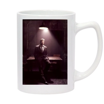 Hugh Jackman 14oz White Statesman Mug